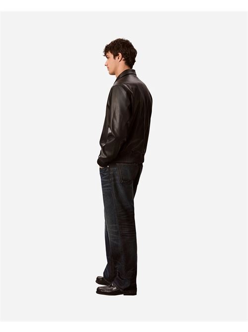 ls faux leather bomber jkt CALVIN KLEIN JEANS | LV04RG406GUB1